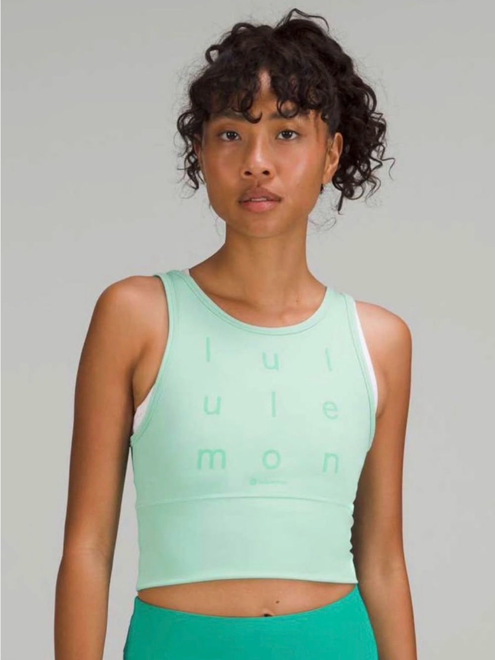 Lululemon Power Pivot Everlux Tank Top *Motif size 4